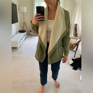 Green Shawl Jacket